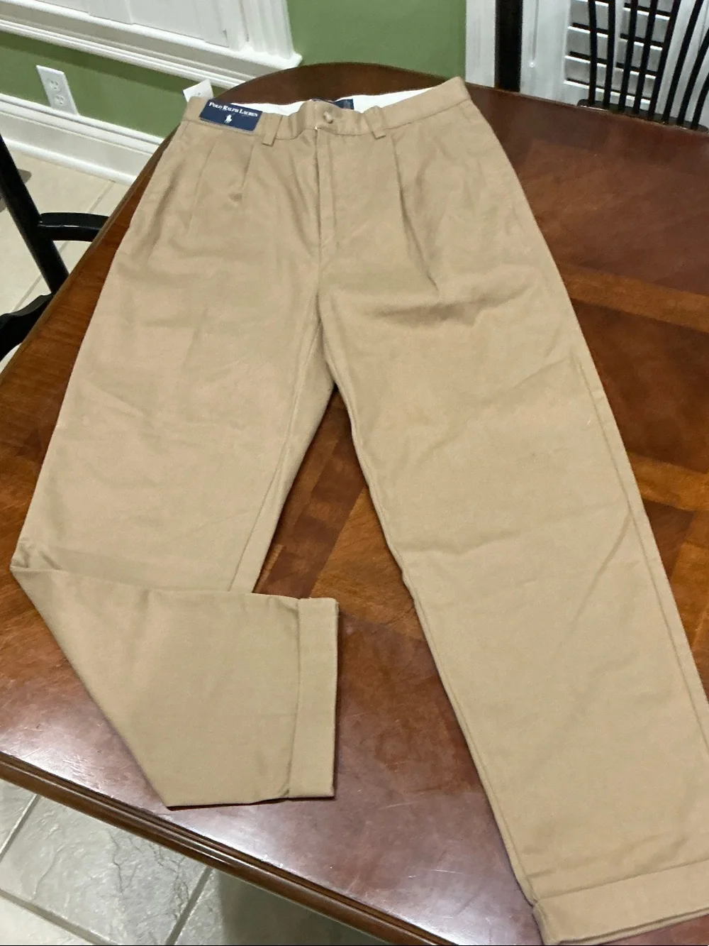Ralph Lauren Men's Chinos in Tan Hammond pant